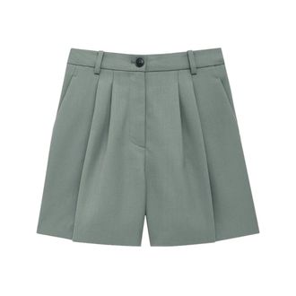 Anine Bing Short Shorts, female, Green, Size: 2XS Short Shorts