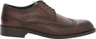 HUGO BOSS Tayil Leren Derby - Heren - Nette schoenen - Bruin - 40 EU - Leer - Schoenen