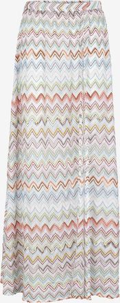 Missoni Langer Rock im Zickzackstrick