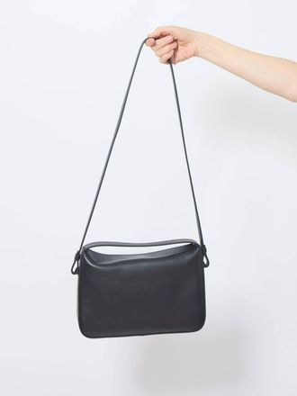 Aesther Ekme Womens Soft Baguette Crossbody Bag In Black