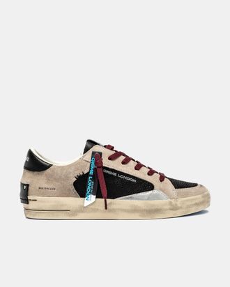 Crime London SK8 DELUXE ECRU BLACK
