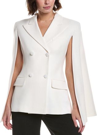Michael Kors Sable Cape Silk-Blend Jacket