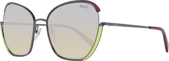 Emilio Pucci Gray Metal Womens Sunglasses