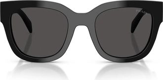 Prada Sunglasses Prc04 S 16 K08 Z Black/Dark Gray Women