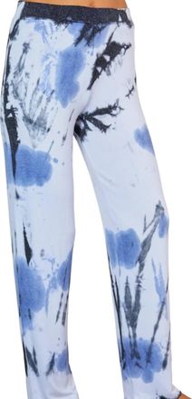 French Kyss Marble Wash Pants In Peri