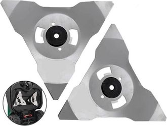 OEM [nunca Usado] Cuchillas De Repuesto Para Cortac&eacute;sped Rob&oacute;tico Robomow, Serie Rc (acero Inoxidable)