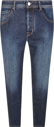 Jacob Cohen 5 Pocket Slim Scott Whiskered Jeans