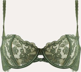 Lounge Attract Balcony Bra - Olive - 36 / DD