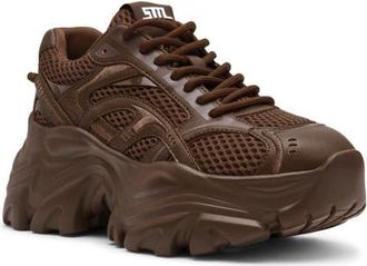 Steve Madden Ripper Platform Sneaker in Brown at Nordstrom, Size 8.5