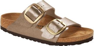 Birkenstock Slippers - Dames - Sandalen - Geel - 39 EU - Leer - Schoenen