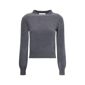 Ami Gray Cashmere Cashmere Womens Sweater
