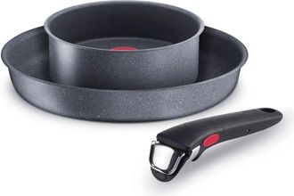 Lagostina Batteria Pentole Ingenio Mineralis 3 pz Lagostina