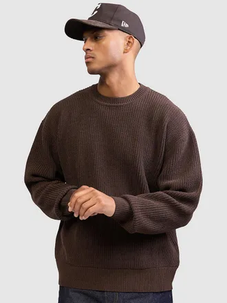 Redefined Rebel RRAshton Knit Boxy Fit Strickpullover braun