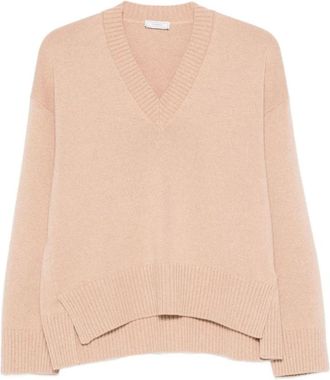 PESERICO Mujer, Jerseys, Beige, Talla: M