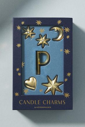 Anthropologie Monogram Candle Charms