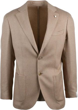 Luigi Bianchi Mantova Uomo, Giacche, Beige, XL, new