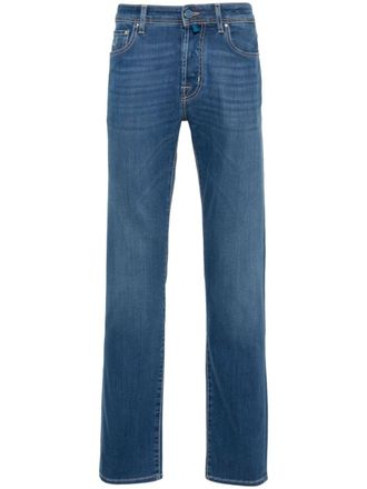 Jacob Cohen Bard mid-rise slim-fit jeans - men - Viscose/Lyocell/Cotton/Polyester/Spandex/Elastane - 32 - Black