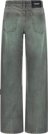 Off-white Gray Cotton Jeans Denim Clothing