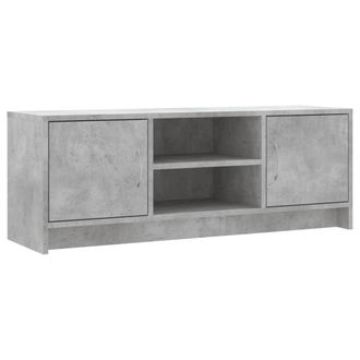 vidaXL Vidaxl - Mueble De Tv Madera De Ingenier&iacute;a Gris Hormig&oacute;n 102x30x37,5 Cm