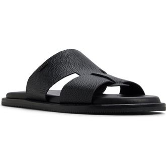 Aldo Gonzalo Slide Sandal in Black at Nordstrom, Size 10
