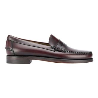 Sebago Schoenen, Heren, Rood, 42 EU, Klassieke Dan Business Moccasin Loafers