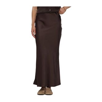 Notre-V Nv-Inna Rok - Dames - Rokken - Bruin - Maat: S