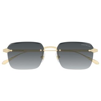 Montblanc Sunglasses, unisex, Yellow, Size: 54 MM Sunglasses