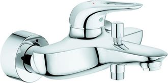 GROHE Miscelatore monocomando vasca eurostyle dn 15, montaggio a parete, leva aperta in metallo cromato Grohe
