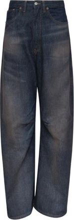 Maison Margiela Straight Jeans - Dames - Loose Fit Jeans - Blauw - W27 - Jeans