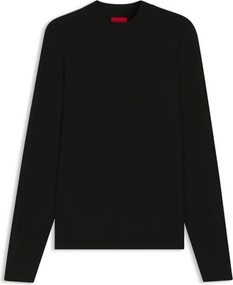 HUGO BOSS Uomo, Maglie, Nero, L, new