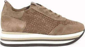 Softwaves Womens Cassia Sneaker In Acero/bronze