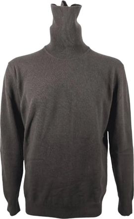 Altea roll-neck long-sleeve sweater - Bruin