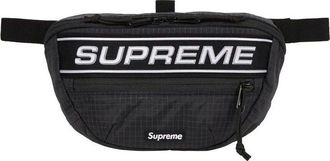 SUPREME FW23 Waist Bag Black SUP-FW23-0814