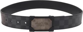 Louis Vuitton Pre-owned Canvas belts - Dames - Vintage Accessoires - Zwart - ONE Size - Vintage