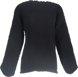Toteme Azores Boat Neck Slouch Top In Black Polyester