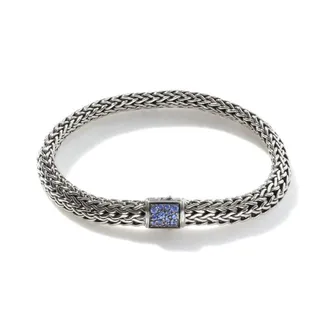 John Hardy Classic Chain Reversible Bracelet Size Medium - BBS90422RVBLS2BSPXUM