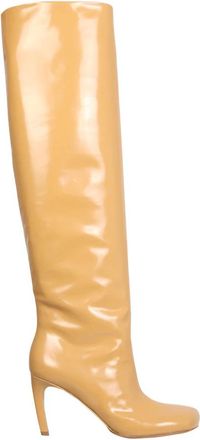 Dries Van Noten Stivale Alto - Dames - Laarzen met Hak - Bruin - 36 EU - Schoenen