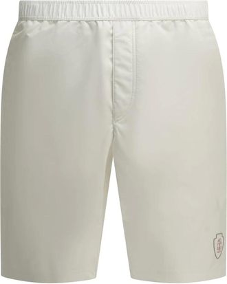 Brunello Cucinelli Hombre, Trajes de ba&ntilde;o, Blanco, Talla: 2XL