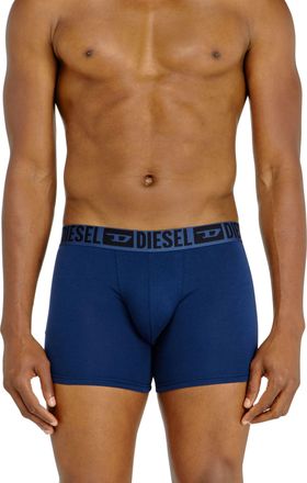 Diesel Three-pack boxer briefs in stretch cotton - Boxer briefs - Man - Multicolor