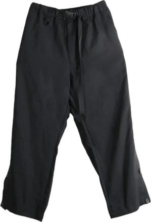 Yohji Yamamoto Ks 6311 Wijde Broek - Heren - Wijde Broeken - Zwart - XS - Broeken