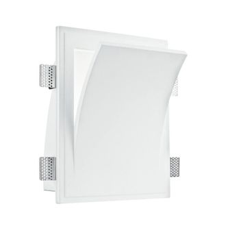 Netlighting ANIMA 2 Light Recessed Wall Light White 31.5x25.5x17.5cm | Size: 31.5x25.5x17.5 cm