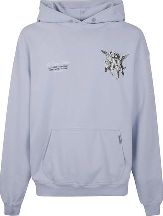 Represent Cherub Print Hoodie - Heren - Hoodies - Grijs - XL - Hoodies & sweatvesten