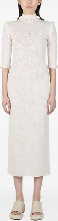 Sportmax Crisma midi-jurk - Wit