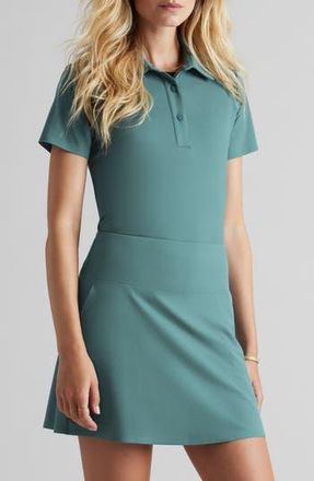 Rhone Course to Court Performance Polo in Green Sea at Nordstrom Rack, Size Medium