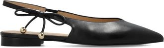 Furla Poppy Schoenen - Dames - Ballerinas - Zwart - 36 EU - Leer - Schoenen