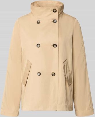 Cinque Jacke mit Stehkragen Modell CIJOLINI in Beige, Gr&ouml;&szlig;e 34
