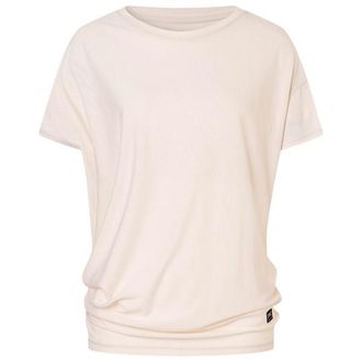 super.natural Yoga Loose Tee T-Shirt f&uuml;r Damen | wei&szlig;