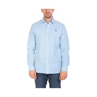 U.S.Polo Association Hombre, Camisas, Azul, Talla: XL