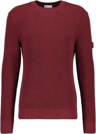 Joop Maglia Girocollo Honaro - - Knitwear - Uomo - Rosso - M