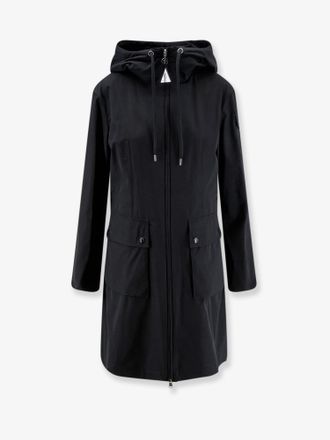 Moncler Giubbino lungo Laerte in misto cotone - MONCLER - gender_Woman